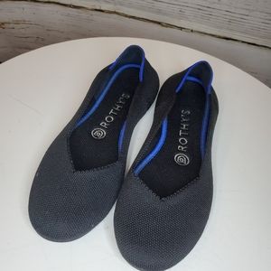 Rothy's round toe flat black
